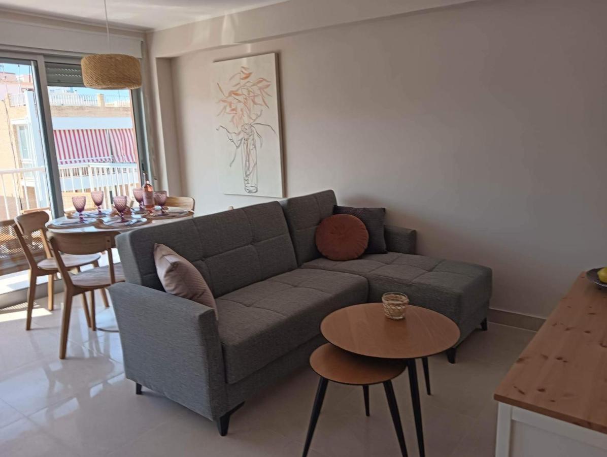 Apartamento Alejandro Gandia Playa Con Vistas Al Mar, Parking! Playa de Gandia Zewnętrze zdjęcie